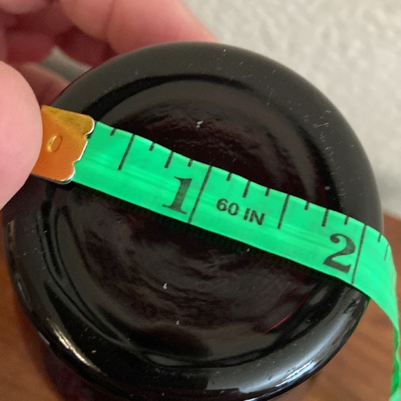 Vintage 40s RUBY-RED Glass Vase - Picture 7 of 7